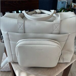 Cream monos Duffel Bag